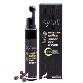 Private Label 15ml Vitamin E Caffeine Cooling Massage Roller Coffee Under Eye Cream Gel for Relieves Dark Circles