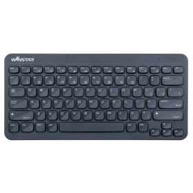 WinStar Fashion Office Computer Keyboard Membrane Switch Slient Portable 79 Keys 2.4GHz USB Wireless Tablet Keyboards for PC