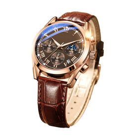 Luxury Men Watches Luminous Multi-function custom watch chronograph Business casual quartz watches