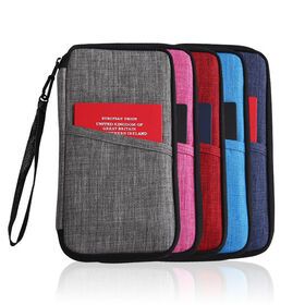 RPET passport holder wholesale hot selling travel document organizer travel passport holderPopular
