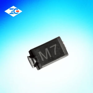 Jiangsu Zhongxin Semiconductor Co., Ltd. Zener Diode Do-214AC 1A 100V 1n4007 SMD Rectifier M7 Diode 1n4007 Diode
