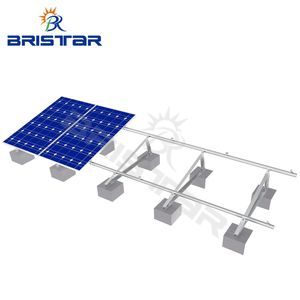 Aluminum Solar Panel Flat Roof Mounting Kits, Solar Panel Flat Roof Mounting System