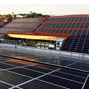 Low-Cost Flexible Solar Power Panel Mounting Structure for Tile Roof Mounting Systems