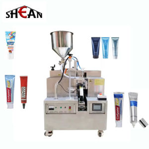 Plastic Tube Cream Paste Sealer Automatic Filling Sealing Machine for Cosmetics