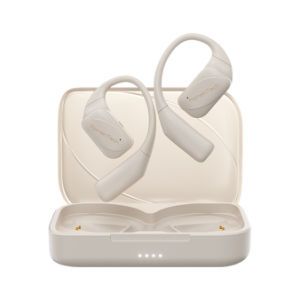 Wireless Bluetooth Earphone Lightweight Noise Cancelling Open Ear Earbuds Air Conduction Headsets for Sports, Yoga Ipx4 Anc