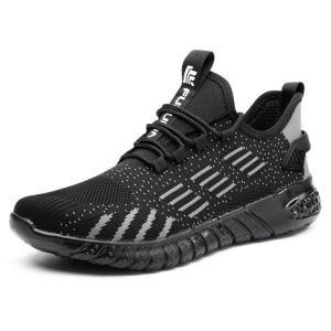 Sport Sneaker Leather Safety Work Boots Footwear Shoes with Steel Toe Cap