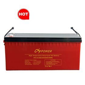 Solar Battery CSPower 12v 200ah gel deep cycle batteries for solar storage, Trojan quality lead acid battery --- Model HTL12-200