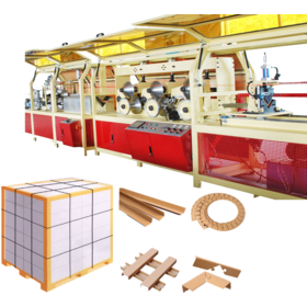Paper corner protector machine paper edge board production line
