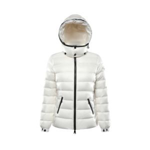 Wholesale Fashion Shiny Nylon Quilted Puffer Jacket for Ladies