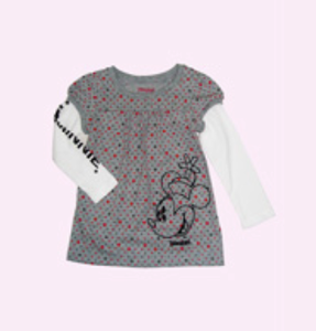 Minnie Mouse Toddler Girls' Long Sleeve T-Shirt