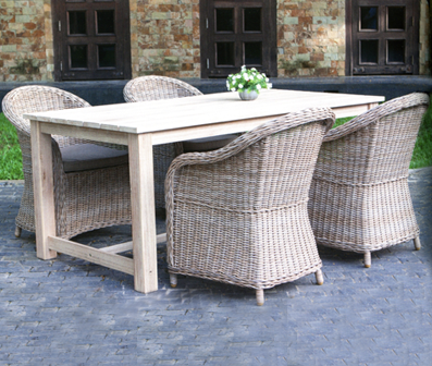 Wicker Dining Set