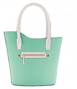 Mint Green Tote Bag
