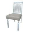 White Wooden Dining Chair