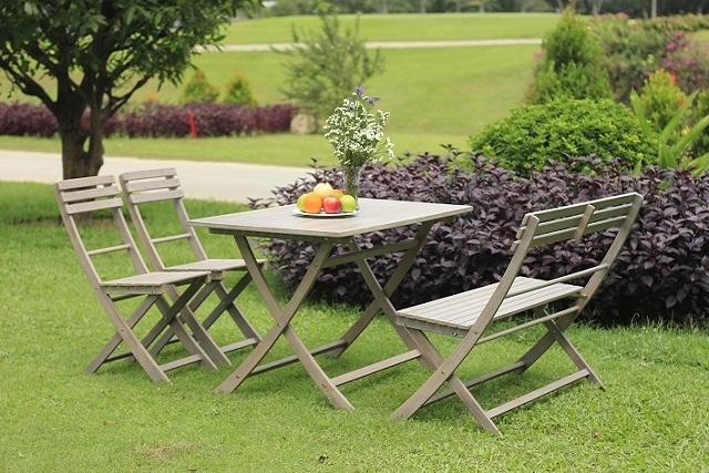 Outdoor Folding Bistro Set