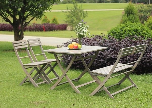 Outdoor Folding Bistro Set