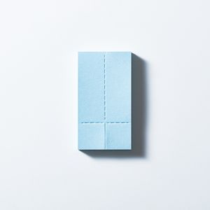 Two Forked Sticky Note - 3360 - Light Blue
