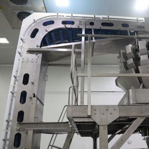Frozen product bag packing machine