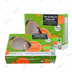 Frozen Organic Black Tiger Shrimp Packaging