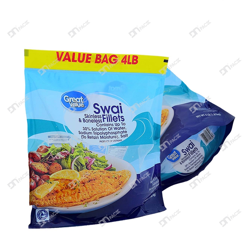 Flexible packaging for Swai Skinless & Boneless Fillets