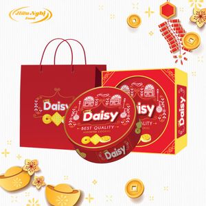 Hộp Bánh Tết GOLD DAISY Assorted Cookies 308G