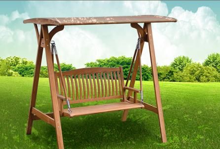 Porch Swing with Canopy