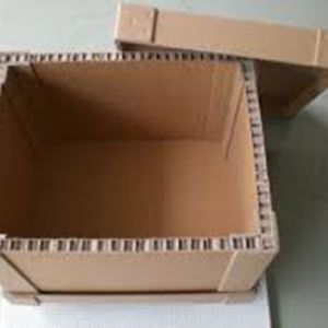 Honeycomb corrugated cardboard box