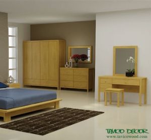 Wooden Bedroom Set 02