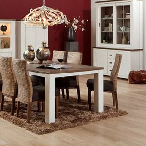 Wooden dining table