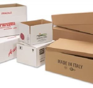 Flexo printing cardboard boxes