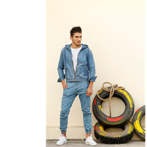 Denim Jacket and Jeans