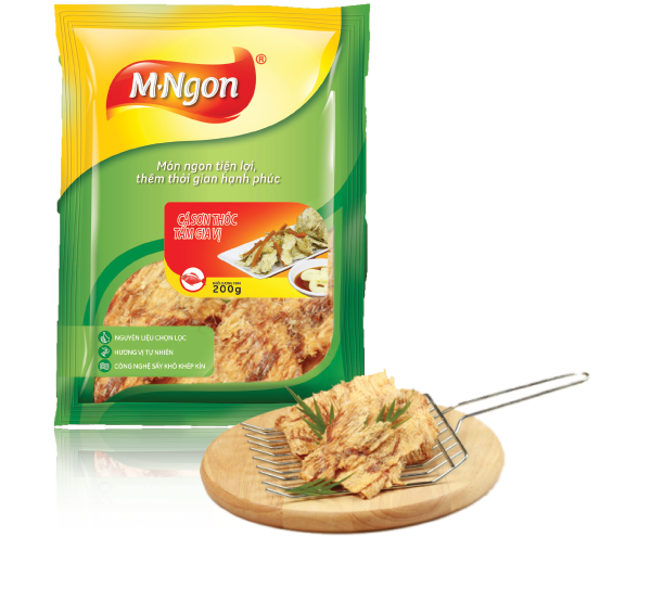 Dried seasoned red big eye fish