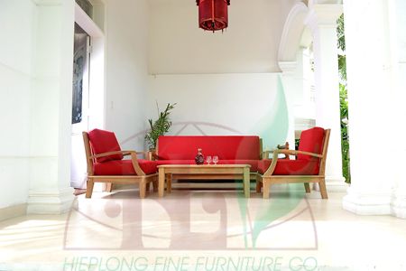 Outdoor Teak Sofa Set
