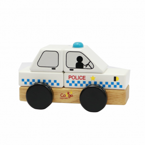 Assembled police toy