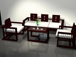 Wooden Sofa Set