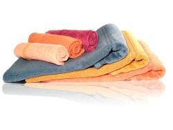 Dyed towel