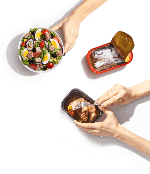 Canned seafood
