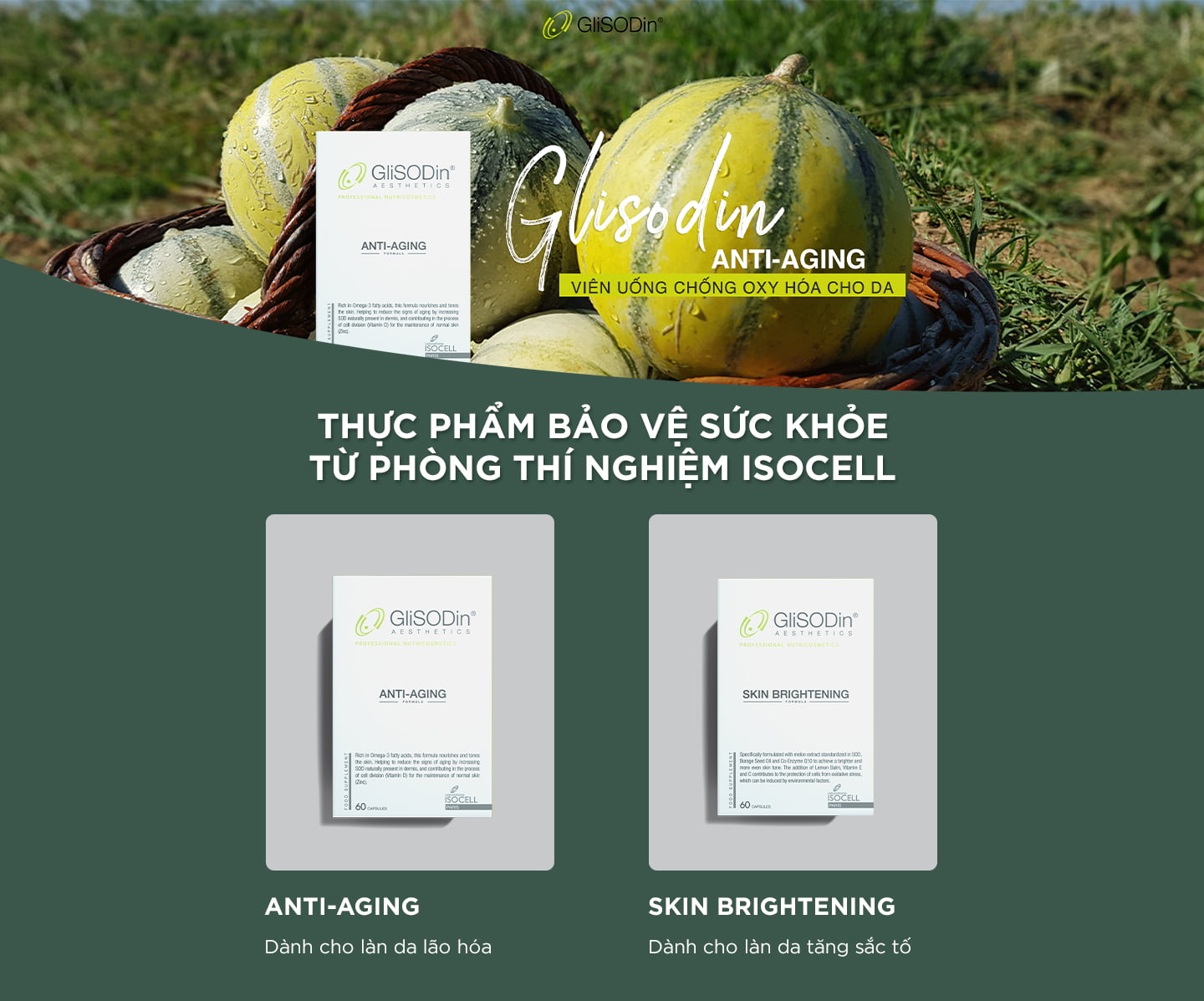 GliSODin Anti-Aging and Skin Brightening