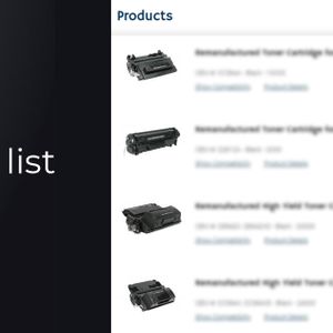 Remanufactured Toner Cartridges