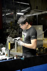 injection-molded plastic part