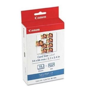 SELPHY CP Color Ink/Label Set KC-18IL