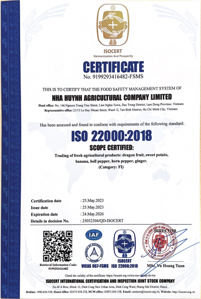 Fresh Agricultural Products