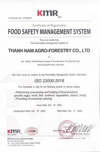 Preliminary processed and traded food products