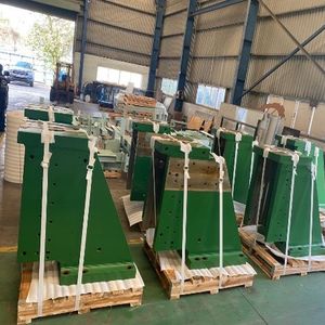 Industrial machine frame exported to Italy