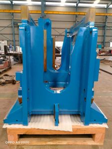 Industrial machine frame exported to Italy