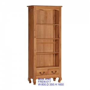 French Oak book case
