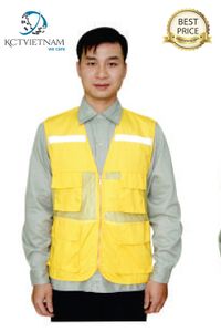Yellow reflective clothing
