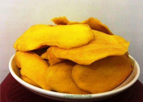 Soft dried mango