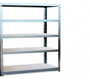 Aluminum frame storage rack