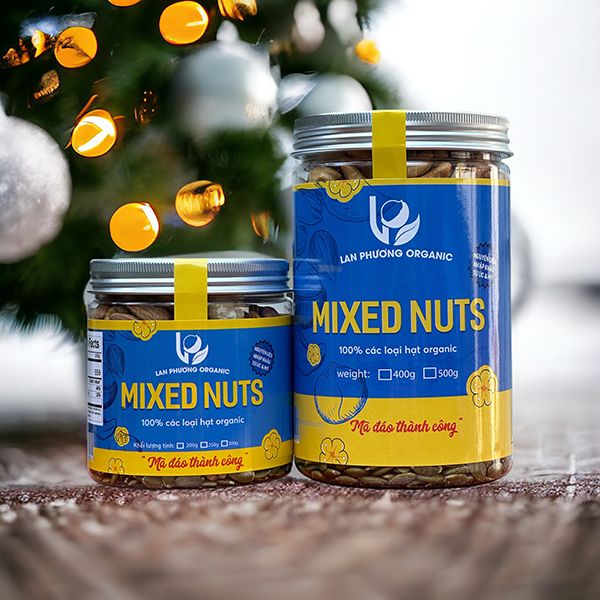 Organic nutritional nuts