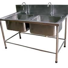 Double Bowl Stainless Steel Sink
